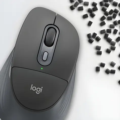 Logitech Signature Comfort Plus M850L grafitová / Myš / Bezdrátová / Bluetooth / Tichý provoz / 1000 DPI