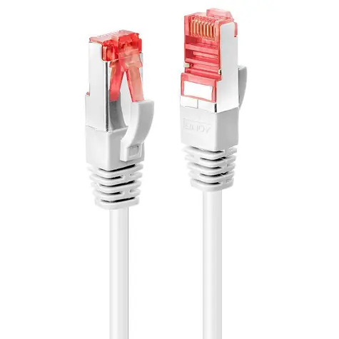 Lindy Cat6 S/FTP bílá / Patch kabel / RJ-45 / 3 m / 250 MHz