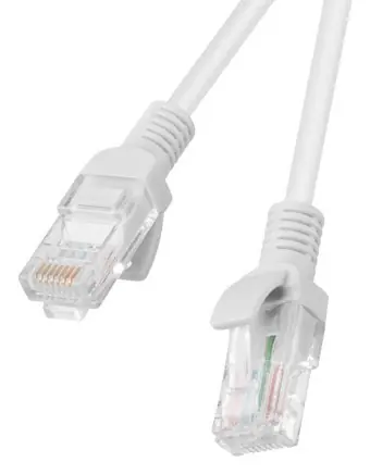 Lanberg UTP CAT5E 1m šedá / Patch kabel / RJ45-RJ45 / Fluke Passed