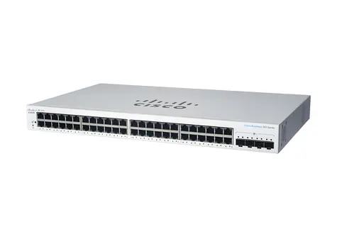 Cisco CBS220-48T-4X-EU / Switch / 48x RJ-45 1000 / 4x SFP+ 10GbE / Do racku