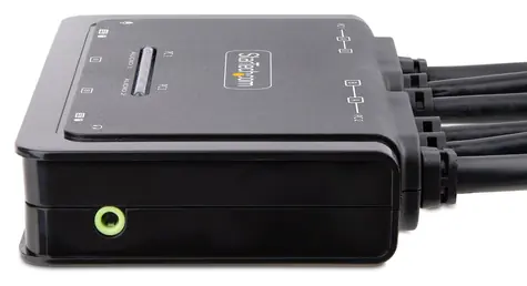 StarTech C2-DD46-UA2-CBL / KVM přepínač / 2-portový / Dual Monitor / DisplayPort / 4096x2160 / integrované kabely