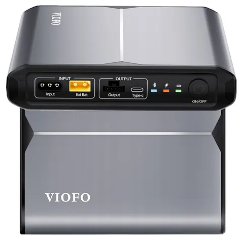 Viofo BP100 černá / Power banka / 7650 mAh / LiFePO4 / USB-C PD