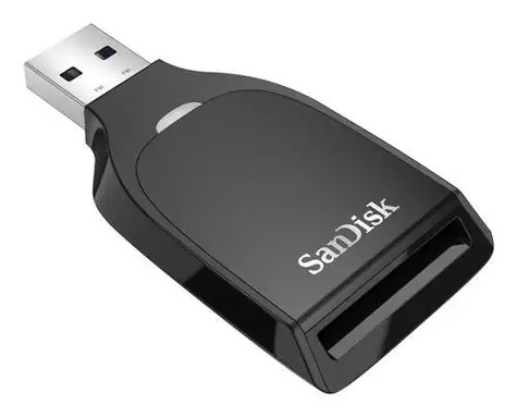 SanDisk QuickFlow SD / Čtečka karet / USB-C / UHS-I / čtení 250 MB/s / zápis 150 MB/s