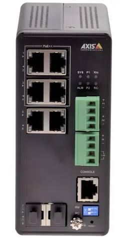 AXIS T8504-R / Switch / PoE / Neřízený / Průmyslové provedení