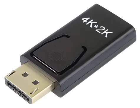 PremiumCord DisplayPort-HDMI / Redukce / Male-Female / 4K, 30 Hz / pozlacené konektory