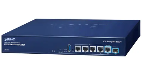 PLANET ZT-800 / Bezpečnostní brána / Dual 10G SFP+ / 4x GbE / VPN / Firewall / AP kontrolér