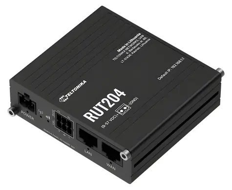 Teltonika RUT204 / Průmyslový LTE router / LTE Cat 4