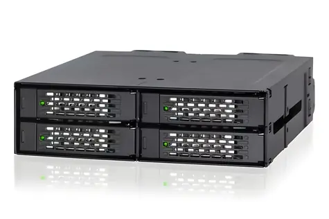 Icy Dock MB699VP-B ToughArmor černá / Rámeček pro NVMe U.2 SSD / 4x 2,5