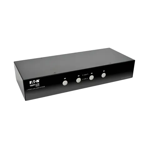 Eaton B004-DPUA4-K / KVM přepínač / DisplayPort / 4 porty / 2560×1600 / USB hub / audio