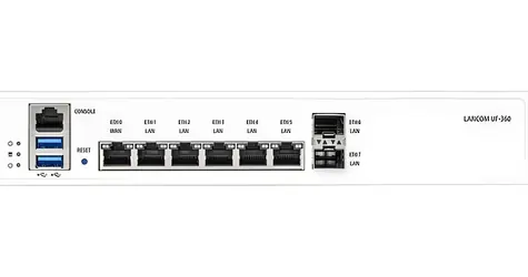 Lancom UF-360 / Firewall / UTM / 6x GbE + 2x SFP+ / VPN 2,2 Gbit/s / 1000 tunelů