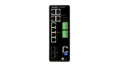 Lancom IGS-3510XUP / Switch / 8 portů / Multi-Gigabit / PoE++ 360 W / L3 / 2x SFP+ / DIN lišta