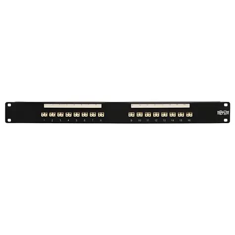 EATON Patch panel LC/LC 16 portů / Patch panel / 1U / Multimode / Singlemode