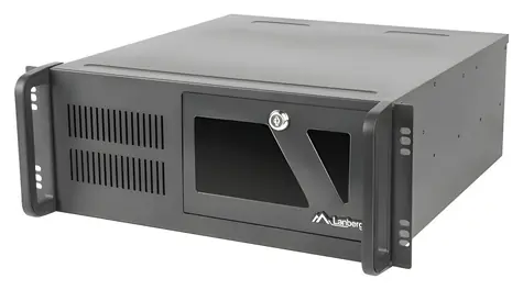 Lanberg SC01-4504-10B černá / Serverové šasi / 19