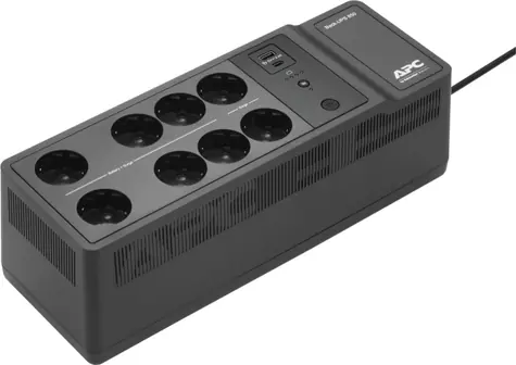APC BE850G2-GR Back-UPS 850VA (520W) černá / Záložní zdroj / 230V / USB Type-C a A nabíjecí port