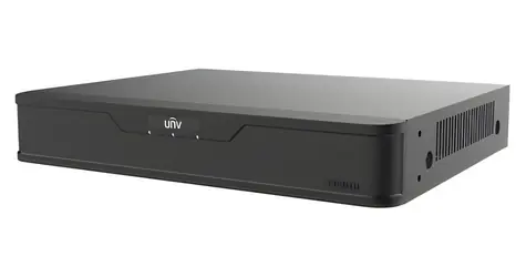 Uniview NVR301-08B-P8-IQ / Rekordér / 8 kanálů / 8x PoE / až 12 MPx / 80 Mbps / HDMI+VGA / UMD / SIP