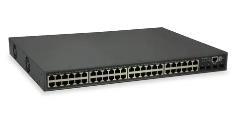 LevelOne GTP-5271 / Switch / 48x GE PoE+ / 4x 10G SFP+ / PoE 400W / Managed L3 / 19