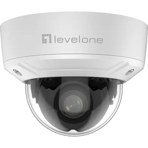 LevelOne FCS-3616 bílá / IP kamera / Dome / 6 MP / IR 40 m / PoE / IP66