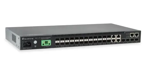LevelOne GTL-2872 / Switch / 20x SFP / 4x 10G SFP+ / Managed L3 / 19