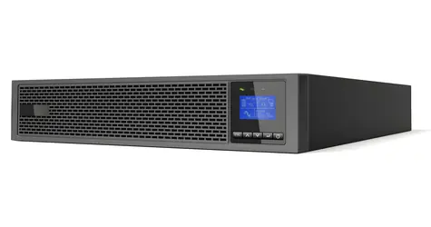 LevelOne UPS-2101 VOLTA černá / Záložní zdroj UPS / Online dvojitá konverze / 1000 W / 1 kVA / Rack/Tower