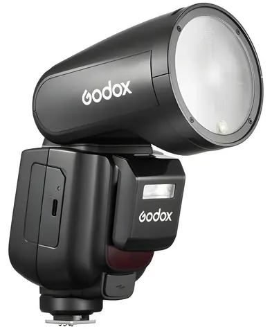 Godox V1Pro S / Blesk pro Sony / TTL / HSS / kruhová hlava / Li-ion baterie