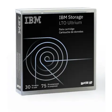 IBM LTO10 Ultrium RW / Datová páska / 30 TB nativně, 75 TB komprimovaně / LTO-10