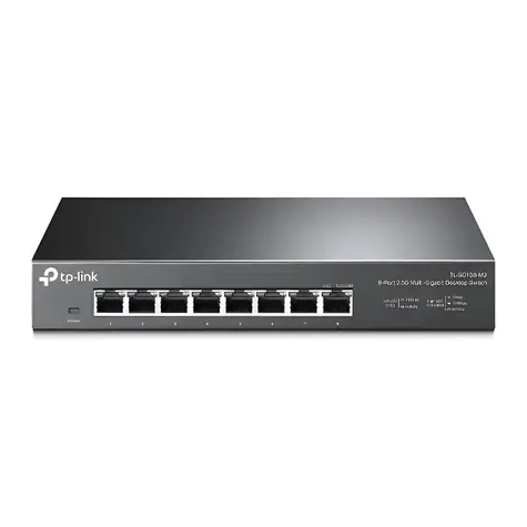 TP-Link TL-SG108-M2 / Switch / 8x 2,5 Gbps RJ-45 / 40 Gbps / bez ventilátoru