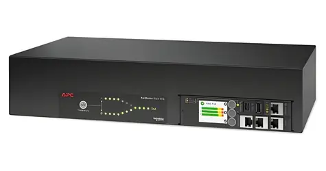 APC Rack ATS 32A 2U / Rack ATS / 230V / 32A / IEC 309 vstup / (16) C13, (2) C19 výstup