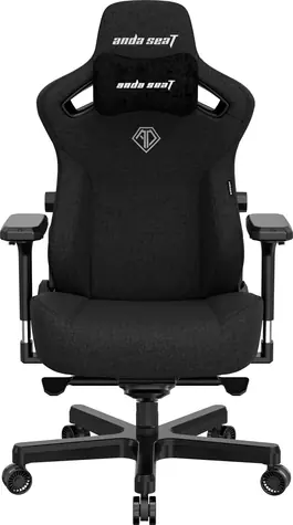 Anda Seat Kaiser 3 L černá / Herní židle / látkový potah / velikost L