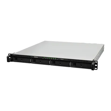 Synology RS826RP+ Rack Station / 4x HDD/SSD / AMD Ryzen V1500B 2,2GHz / Redundantní napájení / 4x GLAN