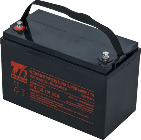 T6 Power NP12-100 / Akumulátor / 12V / 100Ah / VRLA / pro UPS