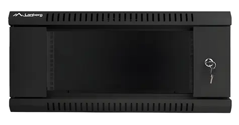 Lanberg WF01-6404-10B černá / Nástěnný rozvaděč / 19