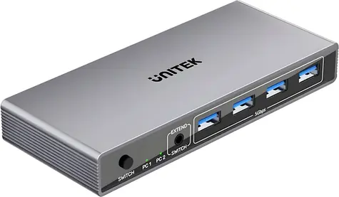 Unitek KVM přepínač 4K 60Hz / Přepínač / USB 3.0 / HDMI