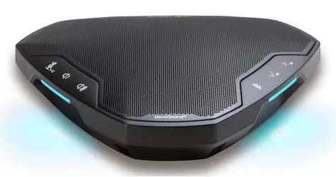 Konftel Ego černá / Konferenční telefon / IP / Bluetooth 4.0 / dotykový LCD displej