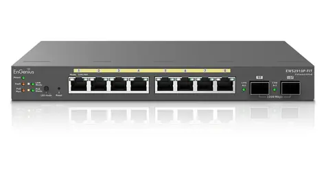 EnGenius Neutron EWS2910P / Switch / 8-portový / Gigabit / PoE / managed L2+