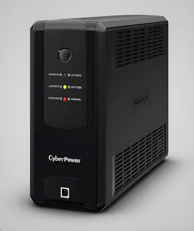 CyberPower UT GreenPower 1050VA/630W SCHUKO / Záložní zdroj UPS / Line-interaktivní / AVR / 4x Schuko zásuvka