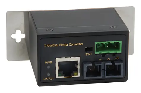 LevelOne IEC-4001 / Media konvertor / RJ45-SC / Multimode / 1310nm / 2km / Industrial