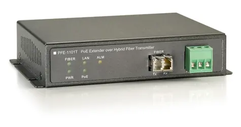 LevelOne PFE-1101T / PoE extender / RJ45 - MM LC / 2 km / 100 Mbit/s
