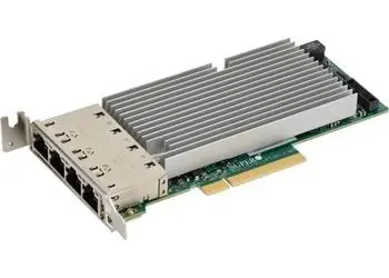 Supermicro STG-i4T / Rozšiřující karta / PCIe Gen3 x8 (LP) / 4x 10GbE RJ45 / Intel XL710 + X557