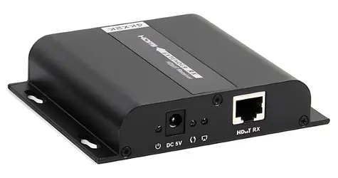 XtendLan HDMI extender po LAN, přijímač / Přijímač HDMI / UDP/Multicast / 4K/2K/1080p / Přenos IR ovládání