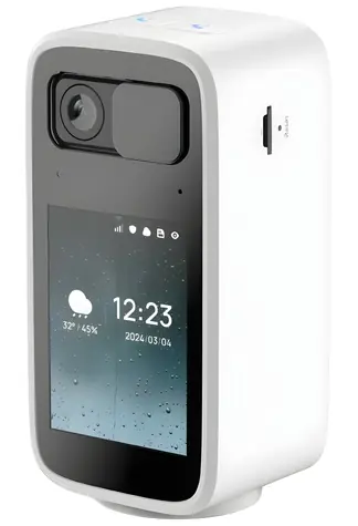 IMMAX NEO LITE SMART Security BLOCK / Vnitřní kamera / PAN 355° / 4MP / Wi-Fi 2,4 a 5GHz / LCD / TUYA