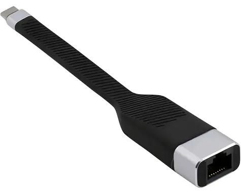 Techly ICOC USBC-RJ45 černá / Adaptér / USB-C - RJ-45 / 1000 Mbit/s / 0,144 m
