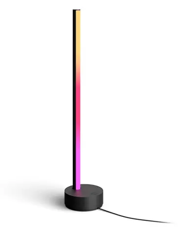 Philips Hue Gradient Signe černá / Stolní LED lampa / RGB / Bluetooth/Zigbee / Hliník