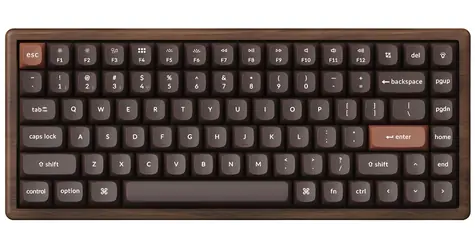 Keychron K2 HE All-Wood Special Edition / Klávesnice / Magnetické spínače Gateron Double-Rail Nebula
