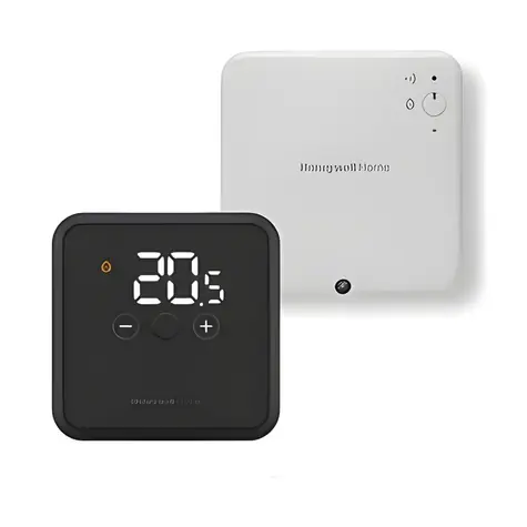 Honeywell Home DT4R + R9H černá / Sada bezdrátového termostatu / spínací jednotka