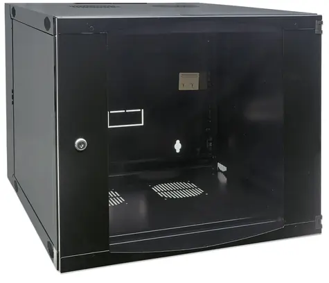 Intellinet 12U 540x600 mm černá / Nástěnný rozvaděč / 19