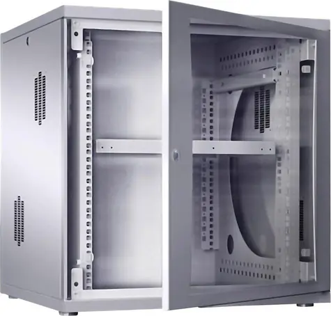 Rittal FlatBox 12U šedá / Stojanový rozvaděč / 19