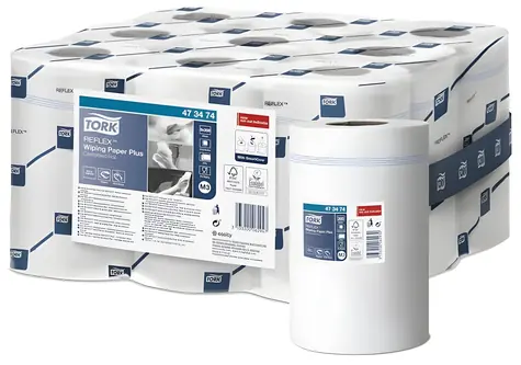Tork Advanced Reflex Plus M3 / Papírová utěrka v miniroli / 2vrstvá / 67 m / 9 ks