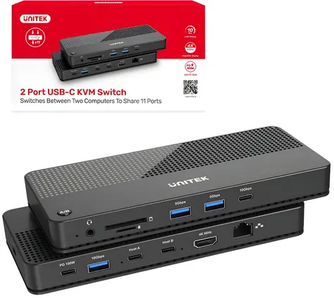 Unitek D1077A / KVM přepínač