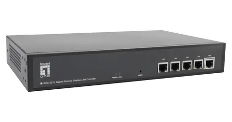 LevelOne WAC-2010 / WLAN kontrolér / až 128 přístupových bodů / Gigabit LAN / firewall