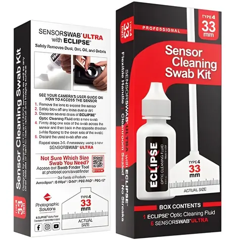 GGS Photosol Sensor Cleaning Swab KIT Eclipse 4 / Čisticí sada / stěrky pro snímač fotoaparátu